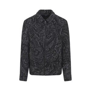 Etro Paisley Pattern Wool Blend Jacket With Tailored Fit - NWT